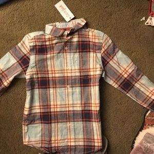Plaid shirt size kids 5/6